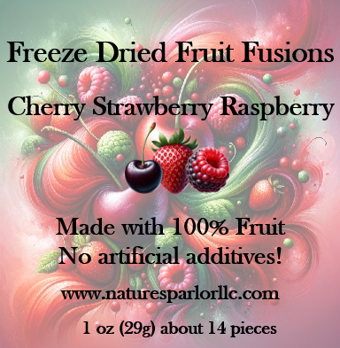 Freeze Dried Fruit Fusions-Cherry Strawberry Raspberry