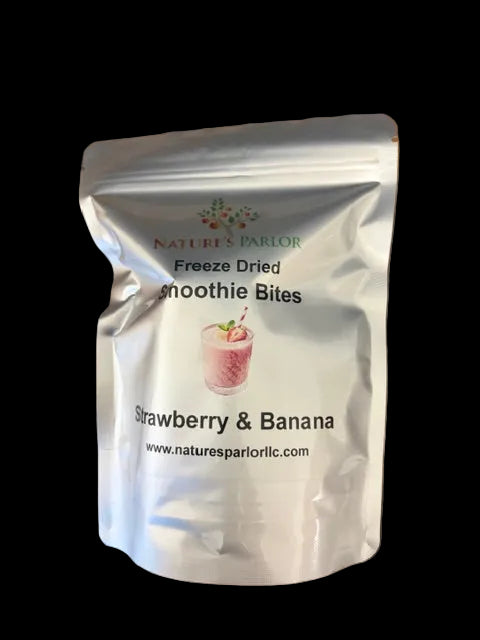 Freeze Dried Smoothie Bites-Strawberry Banana