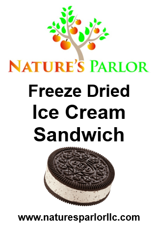 Freeze Dried Ice Cream Sandwich-Oreo
