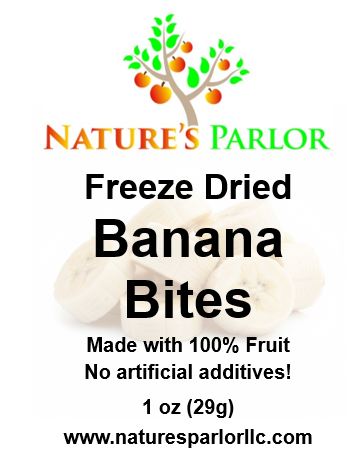 Freeze Dried Banana Bites