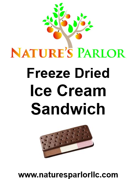 Freeze Dried Ice Cream Sandwich-Neapolitan