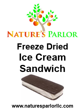 Freeze Dried Ice Cream Sandwich-Vanilla