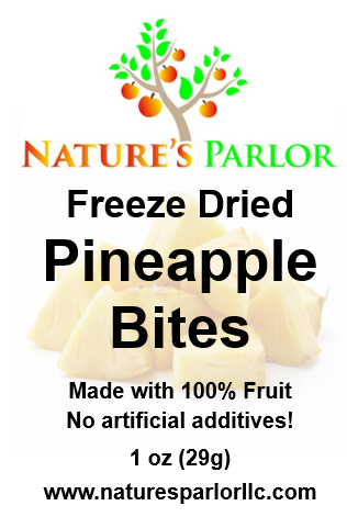 Freeze Dried Pineapple Bites